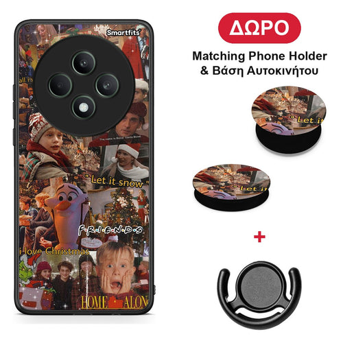 Xmas Wishes - Oppo Reno12 F 5G / FS 5G θήκη + Δώρο Phone Holder & Βάση Αυτοκινήτου