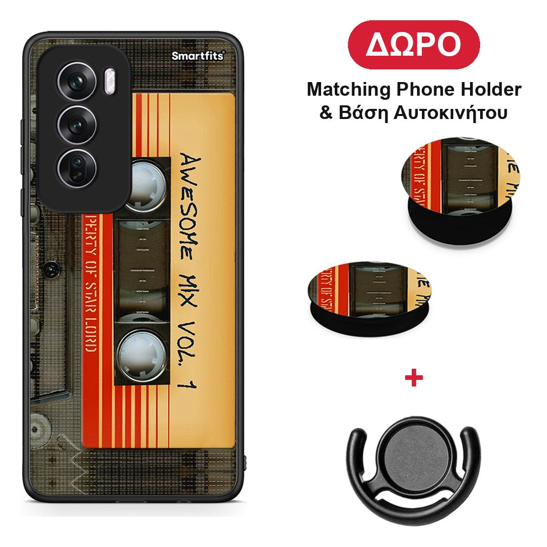 Awesome Mix - Oppo Reno12 Pro θήκη + Δώρο Phone Holder & Βάση Αυτοκινήτου