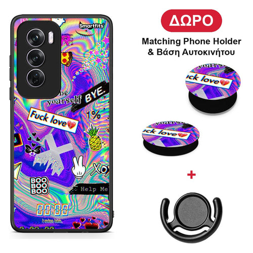 Game Over - Oppo Reno12 Pro θήκη + Δώρο Phone Holder & Βάση Αυτοκινήτου