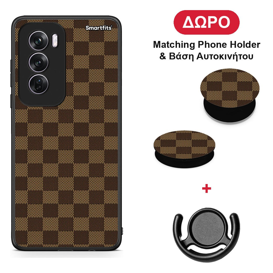 Designer Glamour - Oppo Reno12 Pro θήκη + Δώρο Phone Holder & Βάση Αυτοκινήτου