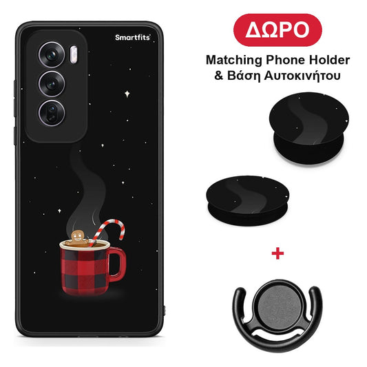 Xmas Bathing - Oppo Reno12 Pro θήκη + Δώρο Phone Holder & Βάση Αυτοκινήτου