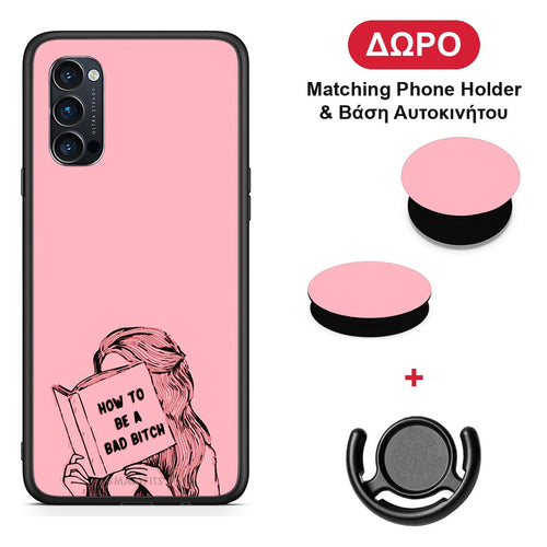 Bad Bitch - Oppo Reno4 Pro 5G θήκη + Δώρο Phone Holder & Βάση Αυτοκινήτου