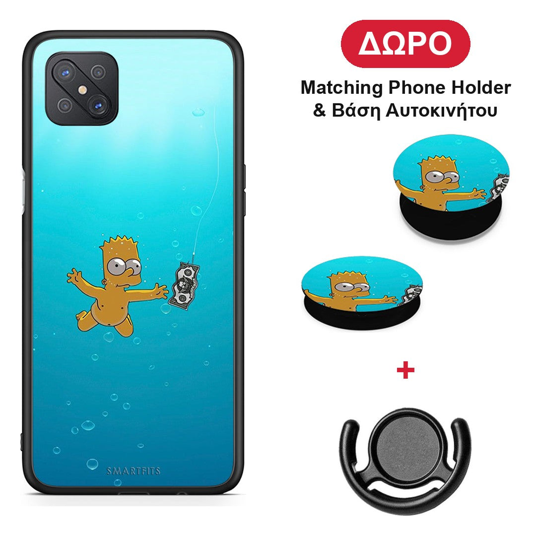 Chasing Money - Oppo Reno4 Z 5G / A92s θήκη + Δώρο Phone Holder & Βάση Αυτοκινήτου