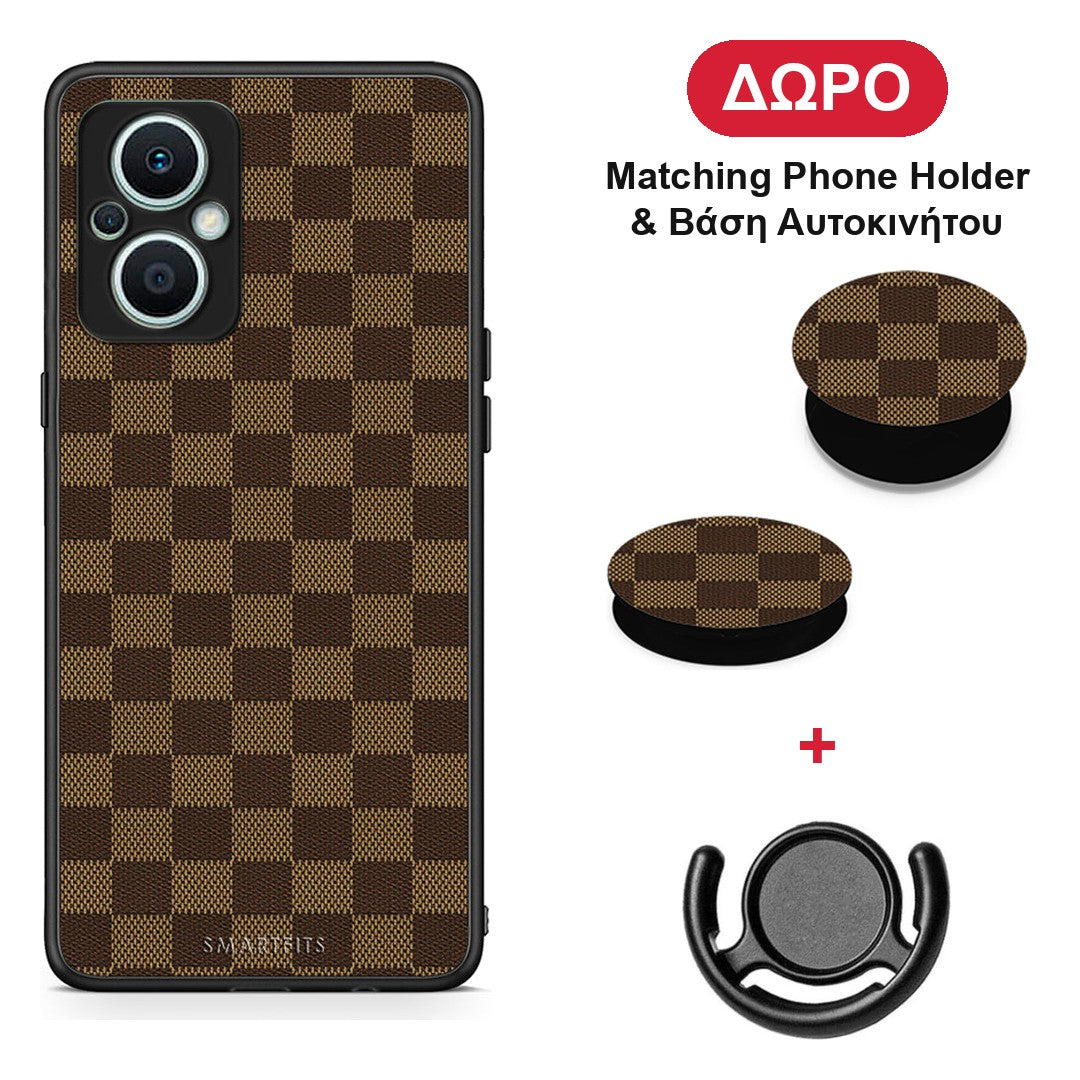 Designer Glamour - Oppo Reno7 Lite θήκη + Δώρο Phone Holder & Βάση Αυτοκινήτου