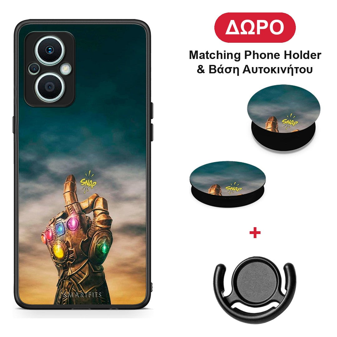 Infinity Snap - Oppo Reno7 Lite θήκη + Δώρο Phone Holder & Βάση Αυτοκινήτου