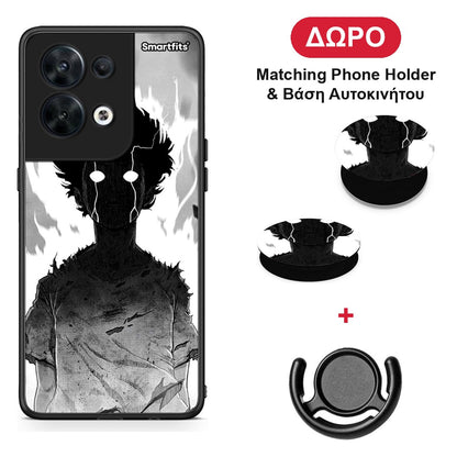 Anime Boy - Oppo Reno8 5G θήκη + Δώρο Phone Holder & Βάση Αυτοκινήτου