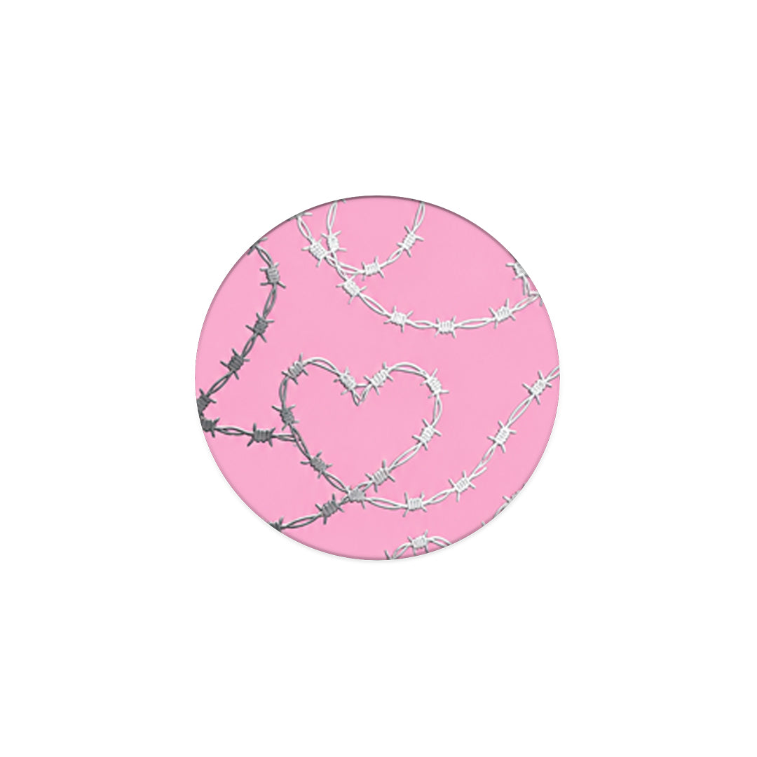 Phone Holder σε χρώμα Barbed Wire Hearts on Pink από τη Smartfits