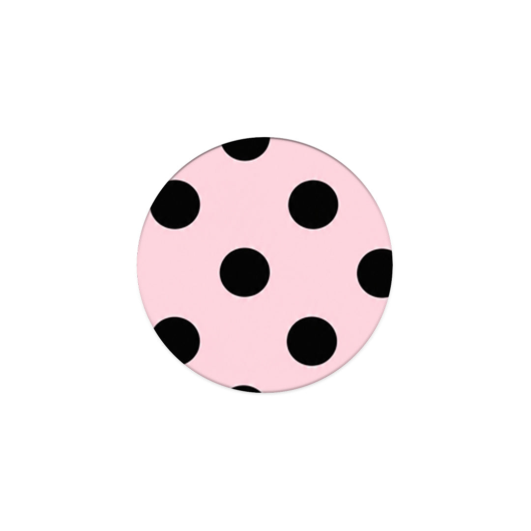 Phone Holder σε χρώμα Black Polka Dots on Pink από τη Smartfits