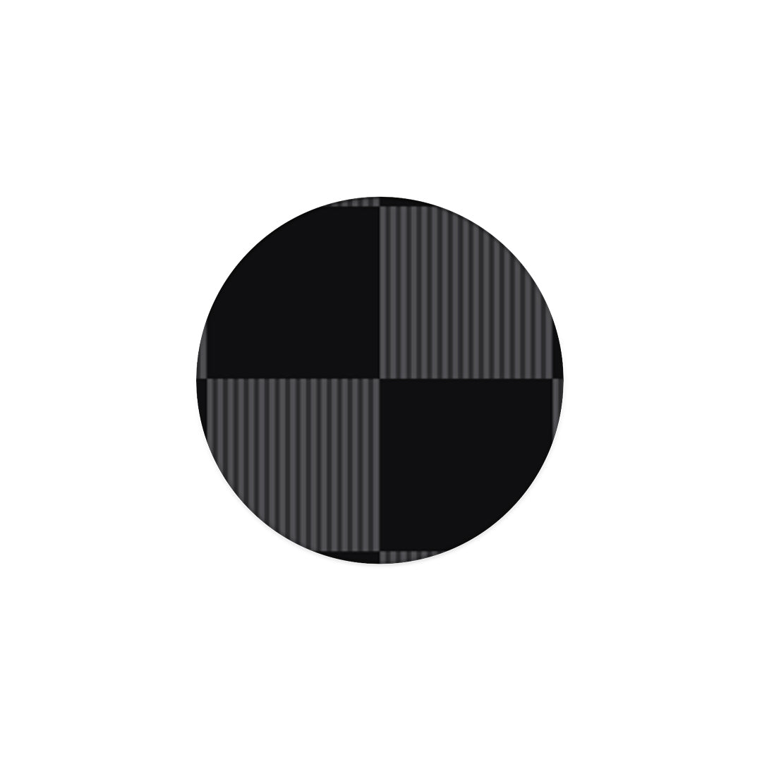 Phone Holder σε χρώμα Black and Charcoal Striped Checks από τη Smartfits