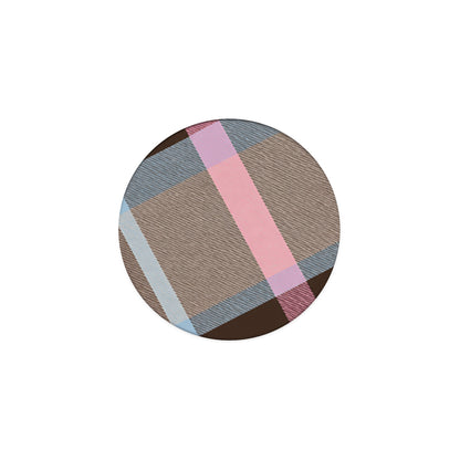 Phone Holder σε χρώμα Brown Pink and Blue Diagonal Plaid από τη Smartfits