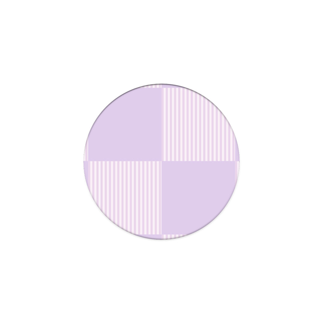 Phone Holder σε χρώμα Lilac and Cream Striped Checks από τη Smartfits