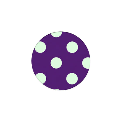 Phone Holder σε χρώμα Mint Polka Dots on Purple από τη Smartfits