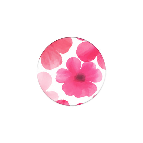 Phone Holder σε χρώμα Pink Watercolour Flowers on White από τη Smartfits