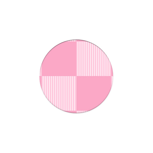 Phone Holder σε χρώμα Pink and White Striped Checks από τη Smartfits