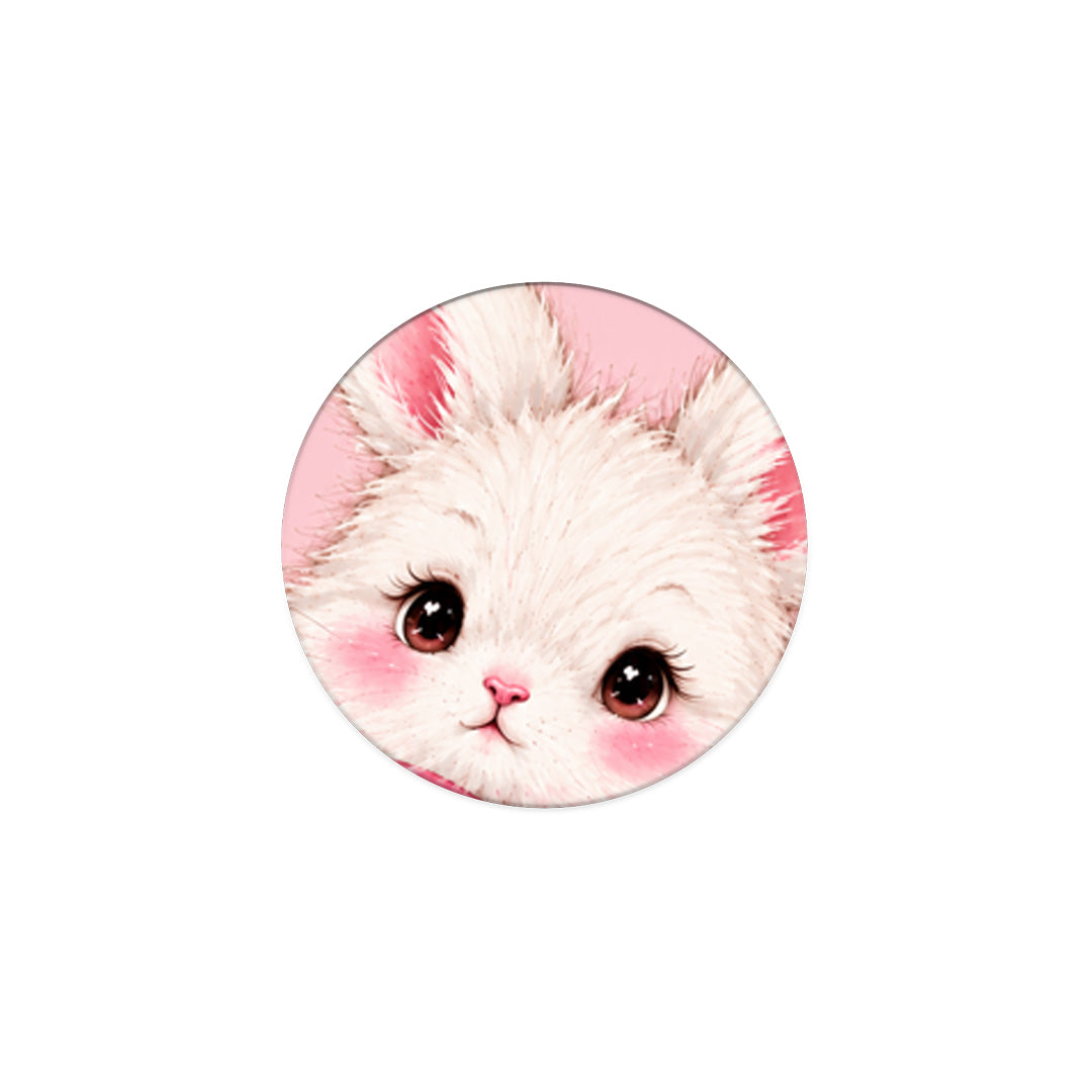 Phone Holder σε χρώμα White Bunny and Pink Bows από τη Smartfits