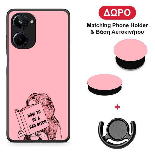 Bad Bitch - Realme 10 θήκη + Δώρο Phone Holder & Βάση Αυτοκινήτου