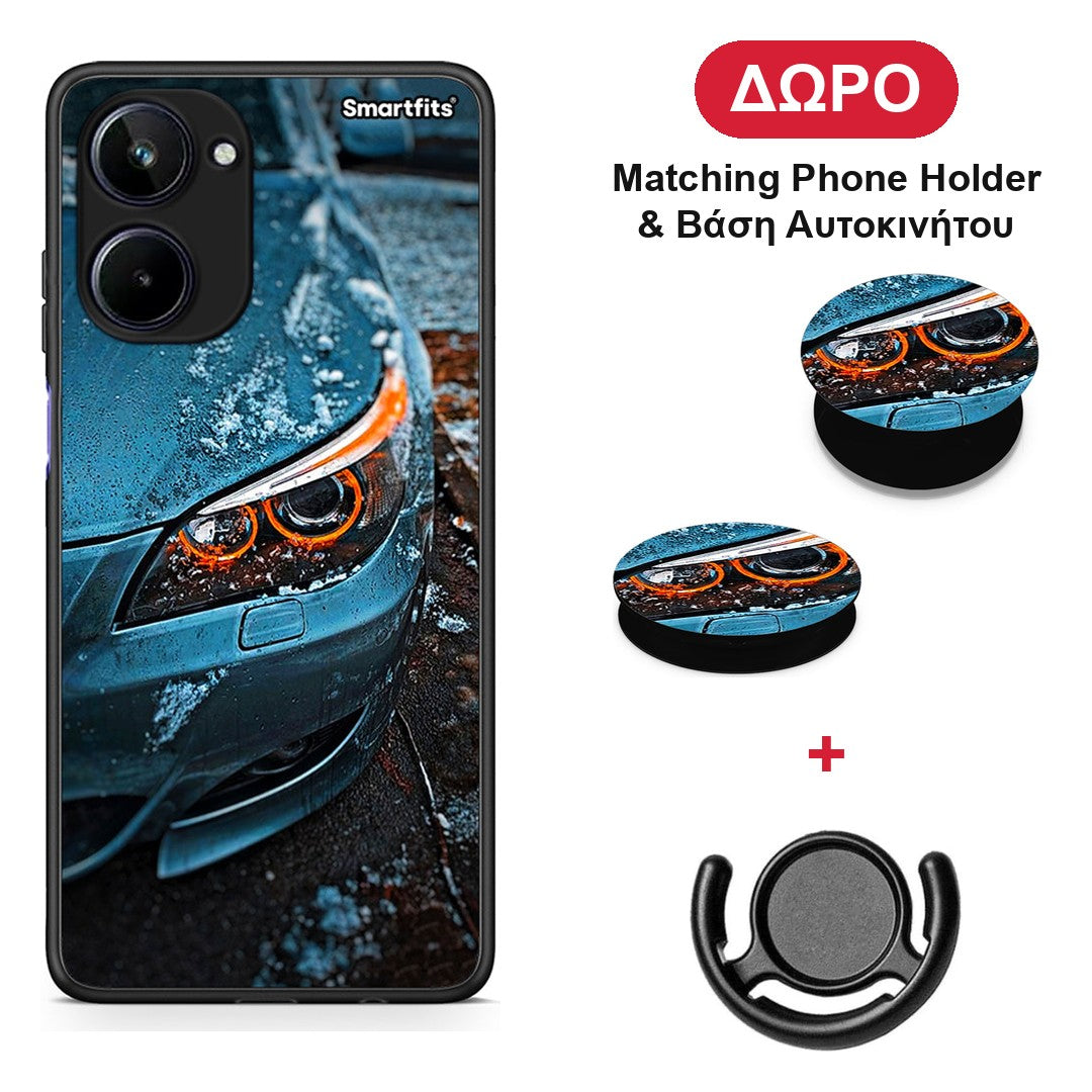 Bmw E60 - Realme 10 θήκη + Δώρο Phone Holder & Βάση Αυτοκινήτου