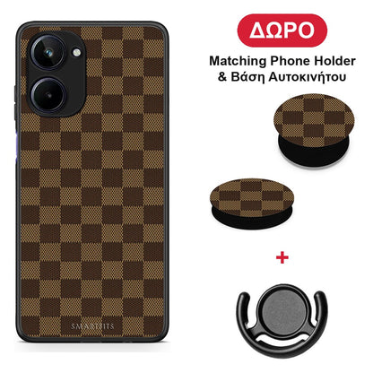 Designer Glamour - Realme 10 θήκη + Δώρο Phone Holder & Βάση Αυτοκινήτου