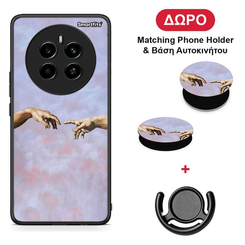 Adam Hand - Realme 12 4G / 12+ / 13 4G θήκη + Δώρο Phone Holder & Βάση Αυτοκινήτου