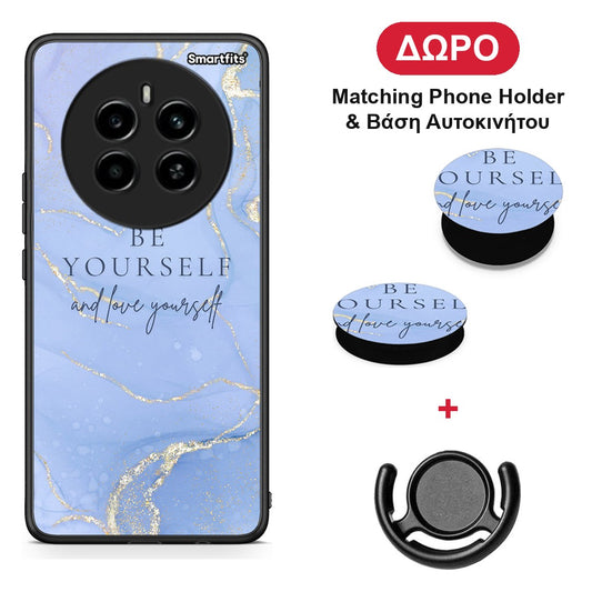 Be Yourself - Realme 12 4G / 12+ / 13 4G θήκη + Δώρο Phone Holder & Βάση Αυτοκινήτου