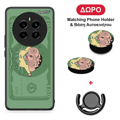 Big Money - Realme 12 4G / 12+ / 13 4G θήκη + Δώρο Phone Holder & Βάση Αυτοκινήτου