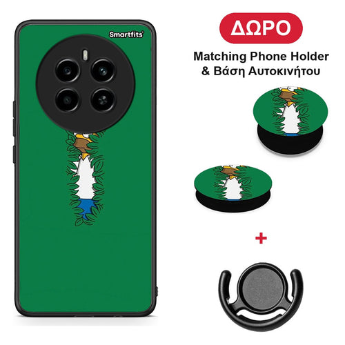 Bush Man - Realme 12 4G / 12+ / 13 4G θήκη + Δώρο Phone Holder & Βάση Αυτοκινήτου
