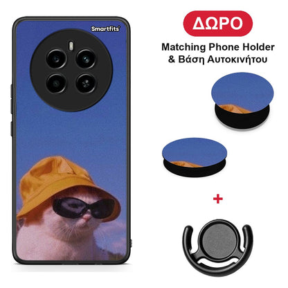 Cat Diva - Realme 12 4G / 12+ / 13 4G θήκη + Δώρο Phone Holder & Βάση Αυτοκινήτου