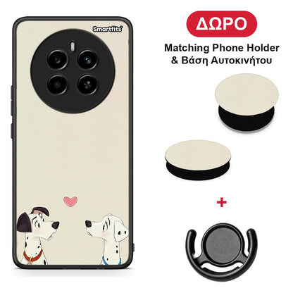 Dalmatians Love - Realme 12 4G / 12+ / 13 4G θήκη + Δώρο Phone Holder & Βάση Αυτοκινήτου