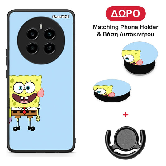 Friends Bob - Realme 12 4G / 12+ / 13 4G θήκη + Δώρο Phone Holder & Βάση Αυτοκινήτου