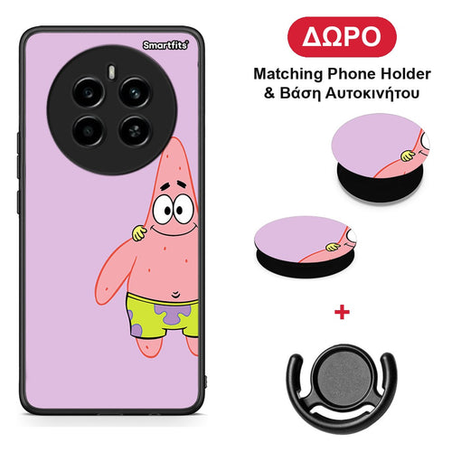 Friends Patrick - Realme 12 4G / 12+ / 13 4G θήκη + Δώρο Phone Holder & Βάση Αυτοκινήτου
