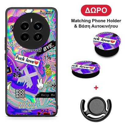 Game Over - Realme 12 4G / 12+ / 13 4G θήκη + Δώρο Phone Holder & Βάση Αυτοκινήτου