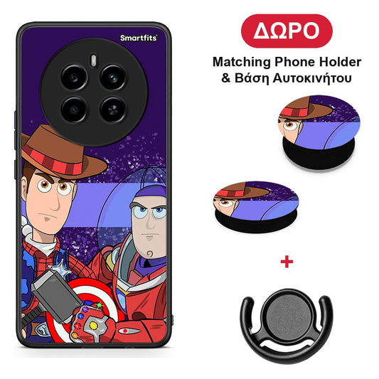 Infinity Story - Realme 12 4G / 12+ / 13 4G θήκη + Δώρο Phone Holder & Βάση Αυτοκινήτου