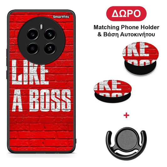 Like A Boss - Realme 12 4G / 12+ / 13 4G θήκη + Δώρο Phone Holder & Βάση Αυτοκινήτου