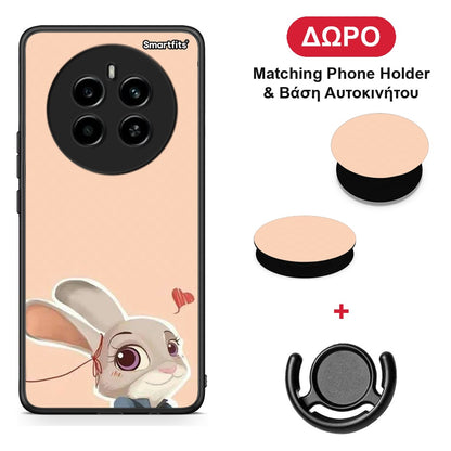 Nick Wilde And Judy Hopps Love 2 - Realme 12 4G / 12+ / 13 4G θήκη + Δώρο Phone Holder & Βάση Αυτοκινήτου