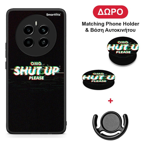 OMG ShutUp - Realme 12 4G / 12+ / 13 4G θήκη + Δώρο Phone Holder & Βάση Αυτοκινήτου