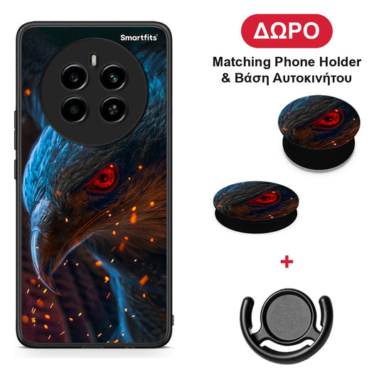 PopArt Eagle - Realme 12 4G / 12+ / 13 4G θήκη + Δώρο Phone Holder & Βάση Αυτοκινήτου