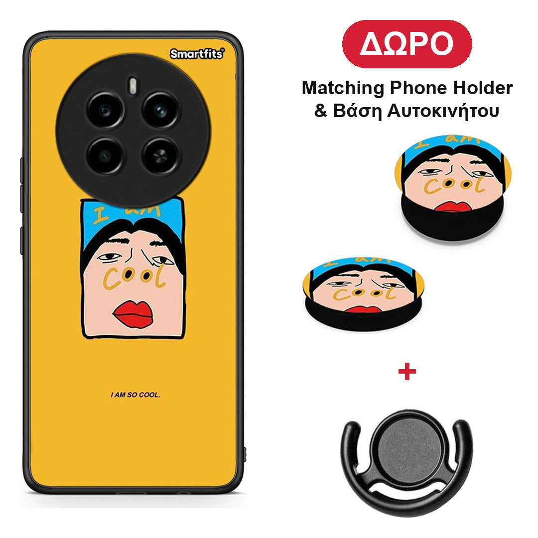 So Cool - Realme 12 4G / 12+ / 13 4G θήκη + Δώρο Phone Holder & Βάση Αυτοκινήτου