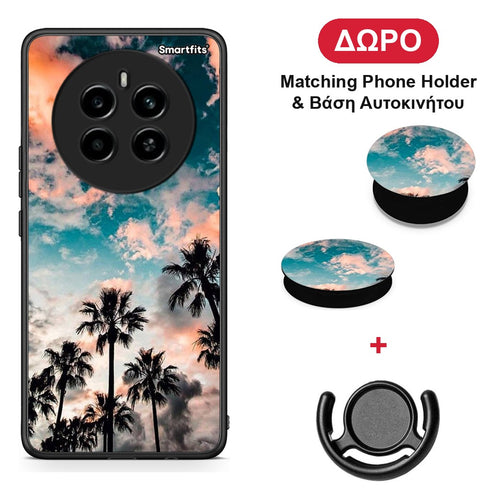 Summer Sky - Realme 12 4G / 12+ / 13 4G θήκη + Δώρο Phone Holder & Βάση Αυτοκινήτου