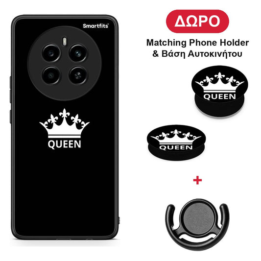 Valentine Queen - Realme 12 4G / 12+ / 13 4G θήκη + Δώρο Phone Holder & Βάση Αυτοκινήτου