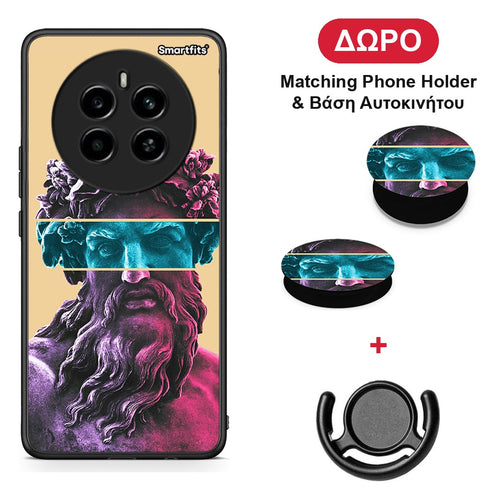 Zeus Art - Realme 12 4G / 12+ / 13 4G θήκη + Δώρο Phone Holder & Βάση Αυτοκινήτου
