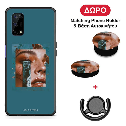 Cry An Ocean - Realme 7 5G θήκη + Δώρο Phone Holder & Βάση Αυτοκινήτου