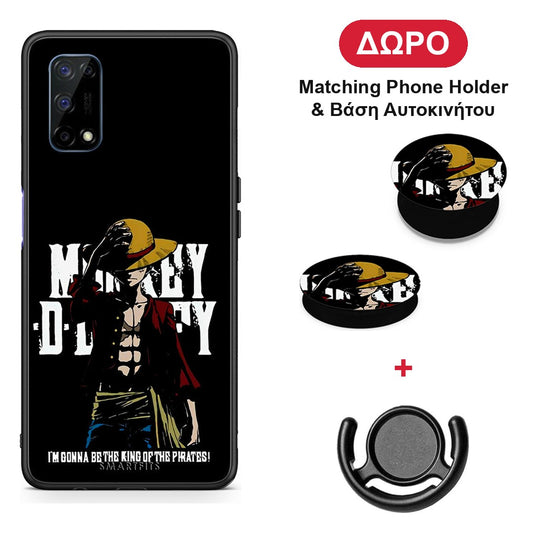 Pirate King - Realme 7 5G θήκη + Δώρο Phone Holder & Βάση Αυτοκινήτου
