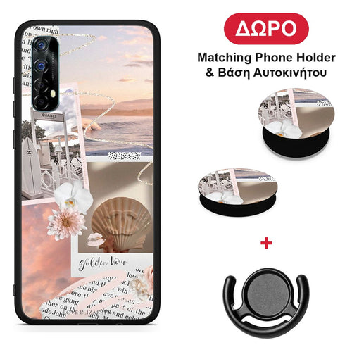 Golden Hour - Realme 7 θήκη + Δώρο Phone Holder & Βάση Αυτοκινήτου