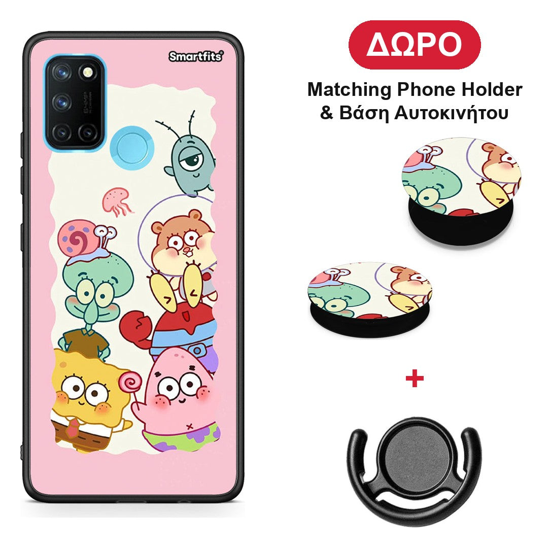 Cute Companion - Realme 7i / C25 θήκη + Δώρο Phone Holder & Βάση Αυτοκινήτου