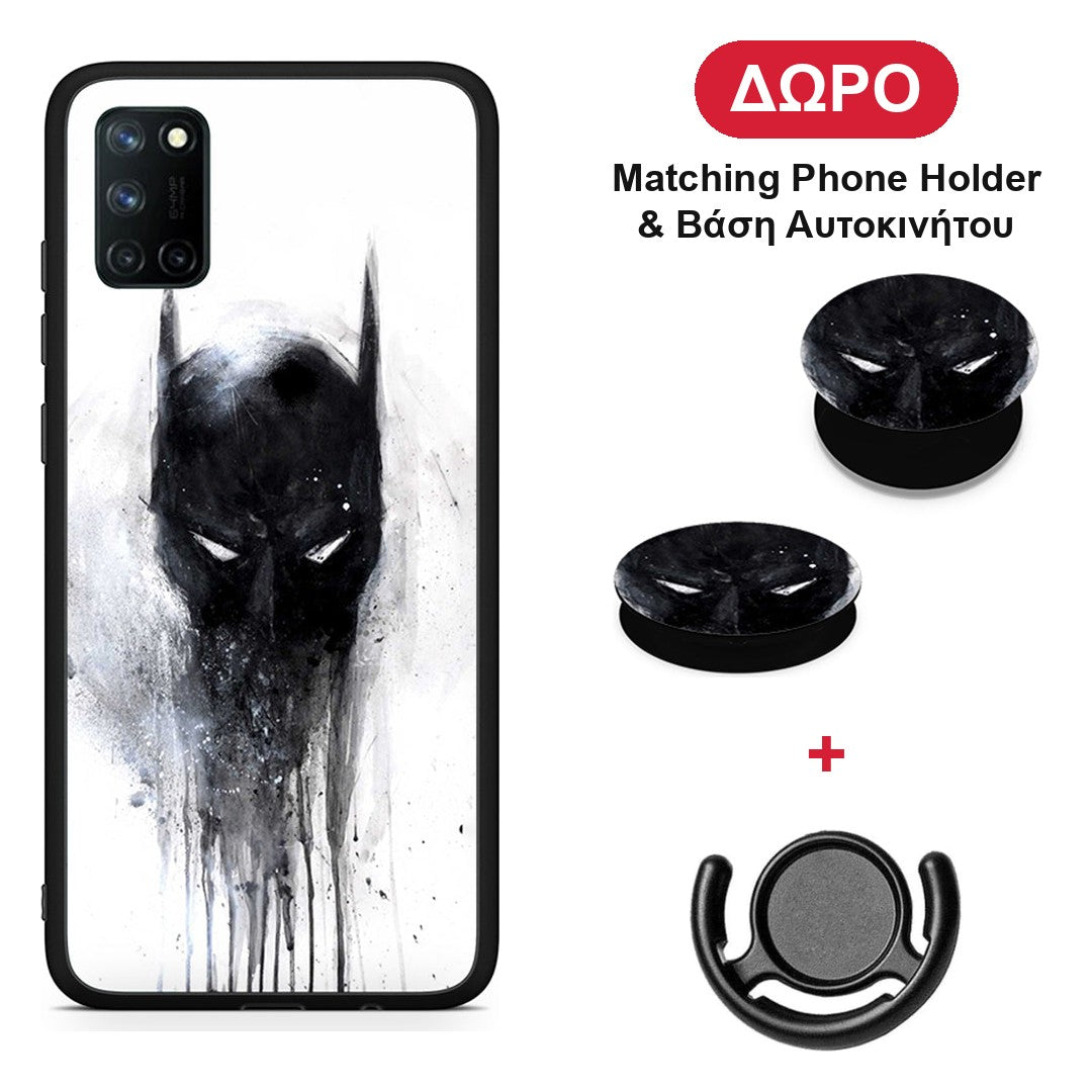 Hero Paint Bat - Realme 7i / C25 θήκη + Δώρο Phone Holder & Βάση Αυτοκινήτου