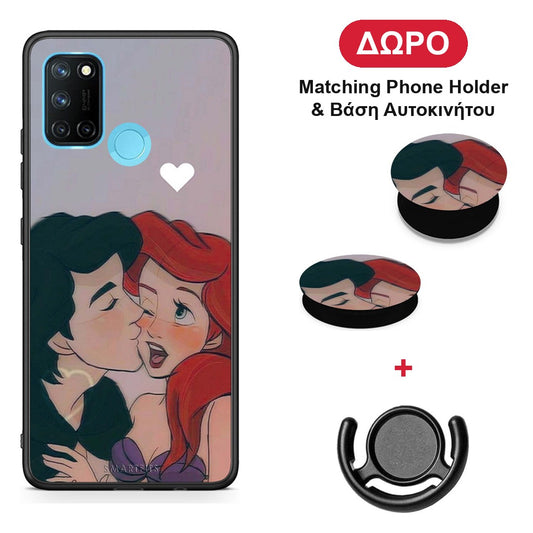 Mermaid Couple - Realme 7i / C25 θήκη + Δώρο Phone Holder & Βάση Αυτοκινήτου