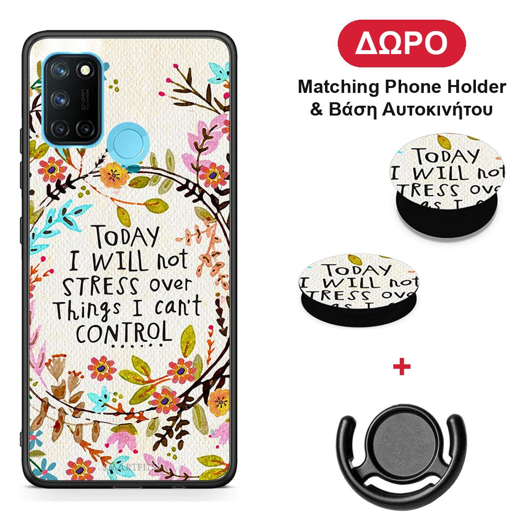 Stress Over - Realme 7i / C25 θήκη + Δώρο Phone Holder & Βάση Αυτοκινήτου