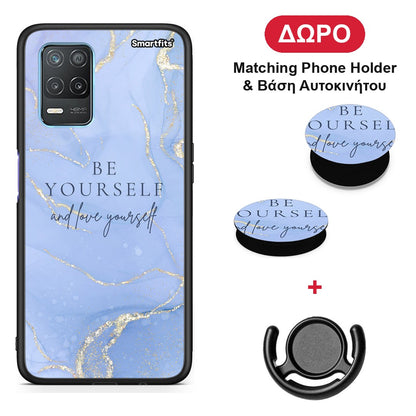 Be Yourself - Realme 8 5G θήκη + Δώρο Phone Holder & Βάση Αυτοκινήτου