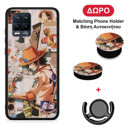 Anime Collage - Realme 8 / 8 Pro θήκη + Δώρο Phone Holder & Βάση Αυτοκινήτου
