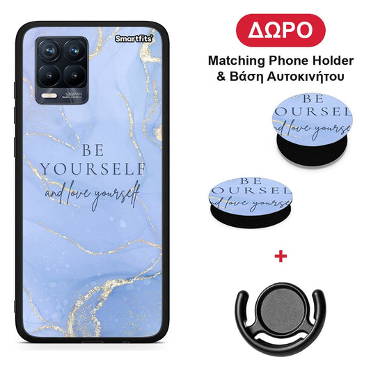 Be Yourself - Realme 8 / 8 Pro θήκη + Δώρο Phone Holder & Βάση Αυτοκινήτου